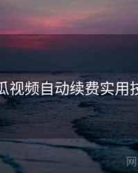 丝瓜视频自动续费实用技巧