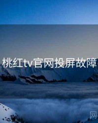 桃红tv官网投屏故障