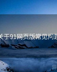 关于91网页版常见问题
