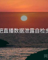 杏吧直播数据泄露自检步骤