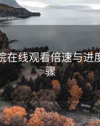 努努影院在线观看倍速与进度调节步骤