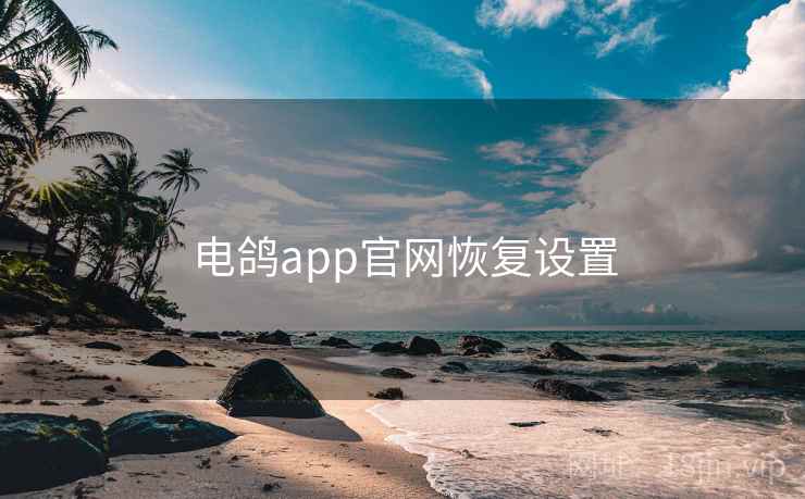 电鸽app官网恢复设置