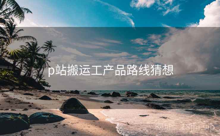 p站搬运工产品路线猜想