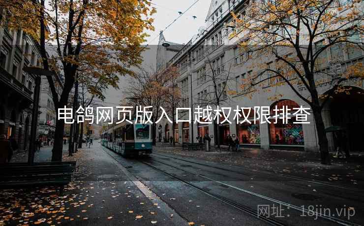 电鸽网页版入口越权权限排查