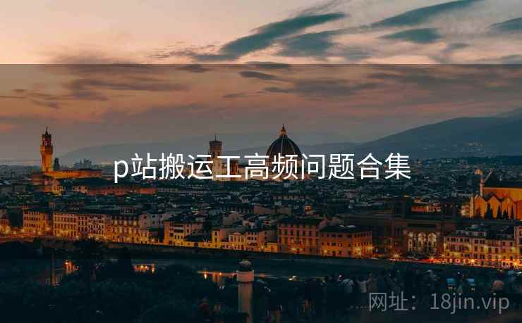 p站搬运工高频问题合集