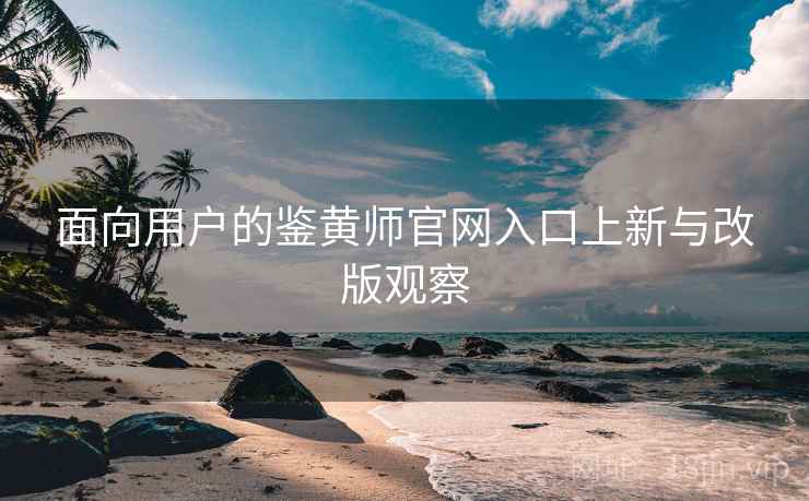 面向用户的鉴黄师官网入口上新与改版观察